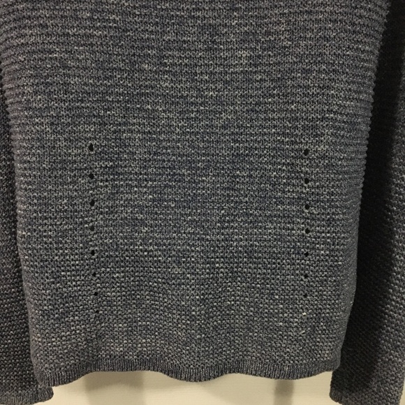 RAG & Bone Blue Knit Laurel Pullover Sweater - Picture 7 of 10